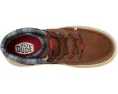 Детские ботинки Hey Dude Bradley Classic на шнурках с кожаным верхом и стелькой Memory Foam