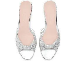 Туфли Loeffler Randall Dixie на каблуке-котенок с золотистой кожей