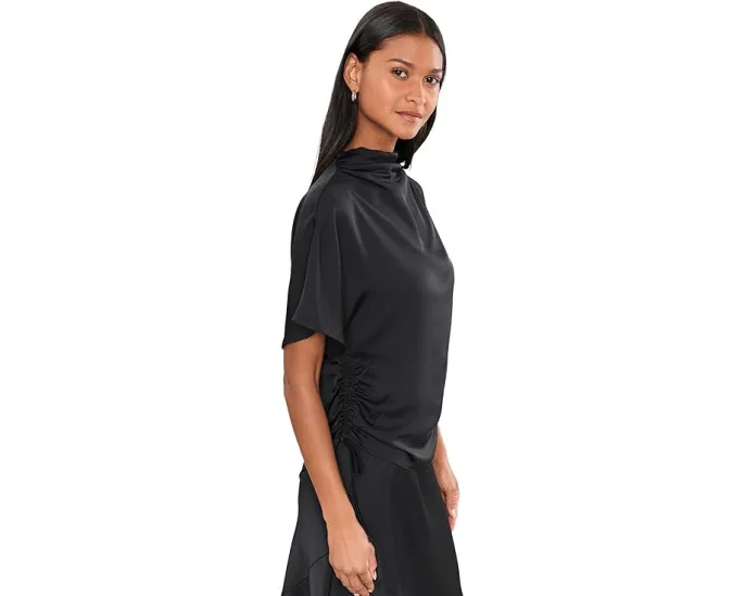 Топ Leslie с капюшоном и застежкой-молнией сзади от AllSaints