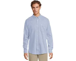Рубашка Barbour Nelson Tailored из смеси льна и хлопка с нагрудным карманом