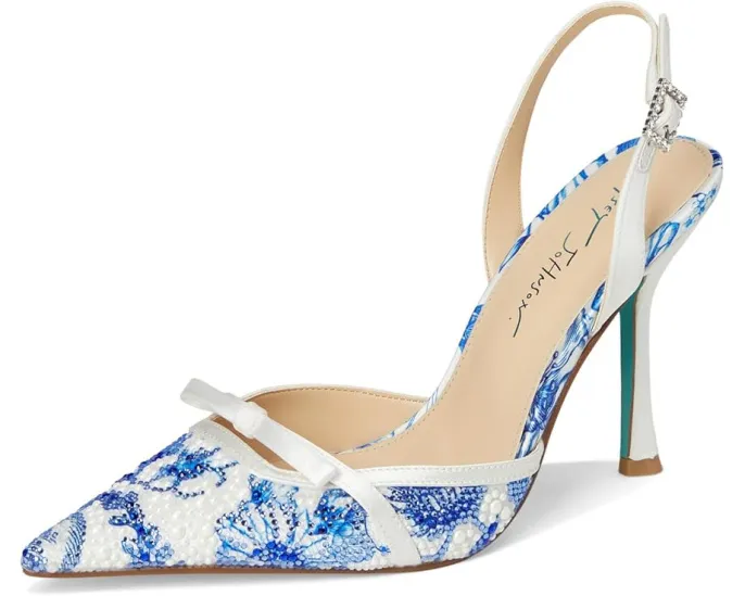 Туфли-лодочки Blue by Betsey Johnson Roza на шпильке с цветочным принтом