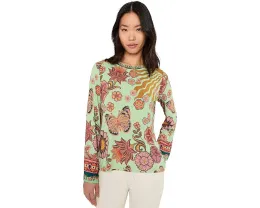 Футболка Johnny Was Janie Favorite с расклешенными рукавами и принтом