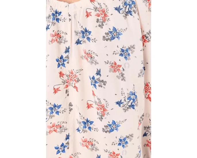 Топ Ariat Lynn с короткими рукавами-фонариками и круглым вырезом