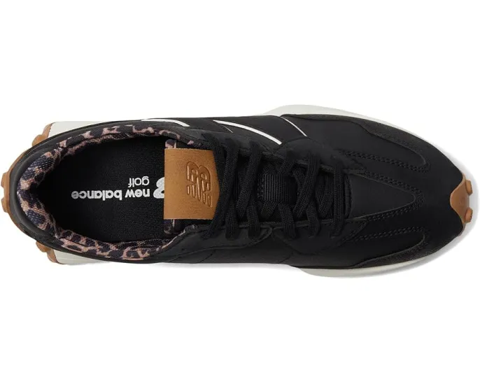 New Balance Golf 327 бесшиповые туфли с кожаным верхом