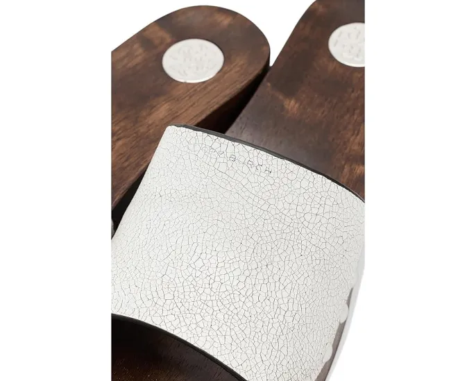 Сабо-сандалии 30mm Sandal Clog от Tory Burch с замшевым верхом