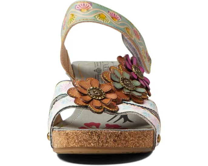 Туфли Delight на платформе с ярким цветочным принтом