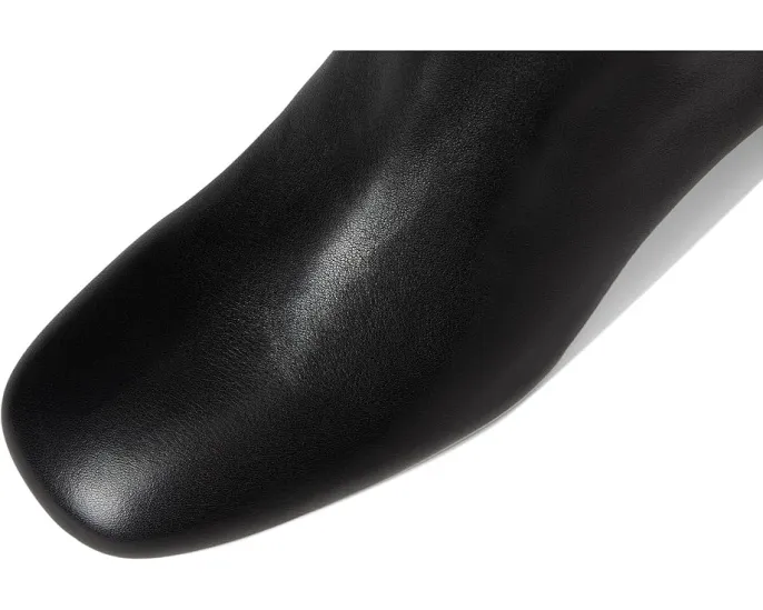 Высокие сапоги Vince Kellan на скульптурном каблуке с квадратным носком и молнией