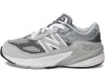 Детские кроссовки New Balance 990v6 с липучкой и светоотражающими деталями
