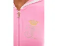 Толстовка Juicy Couture на молнии с ребристой отделкой