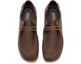 Обувь Clarks Wallaston Low из кожи с мокасиновым носком и подошвой крепового типа
