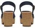 Сандалии Nerisa Twist Clarks на удобном каблуке с ремешками и стелькой Ultimate Comfort