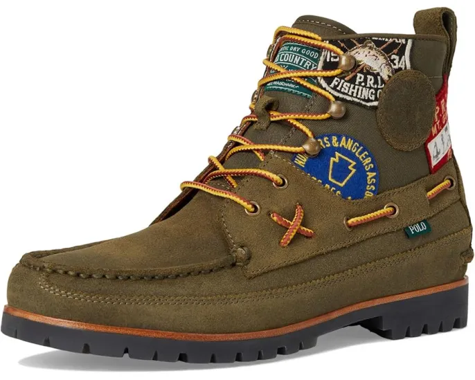 Ботинки Polo Ralph Lauren Ranger Mid с искусственным мехом и шнуровкой