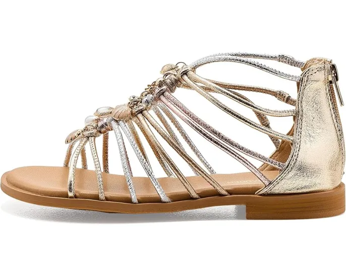 Steve Madden Glowee детские сандалии с металлическими бретелями и застежкой-молнией