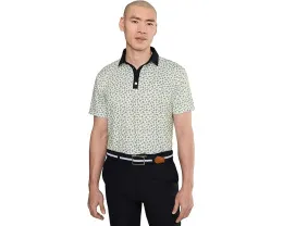 Поло Lucky Smash Polo с геометрическим принтом и влагоотводящими свойствами Black Clover