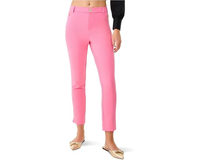 Брюки Ana с высокой посадкой и прямым кроем Lilly Pulitzer