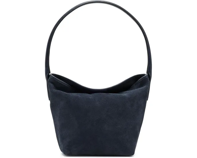 Сумка через плечо из замши Madewell Suede Port Lid Shoulder