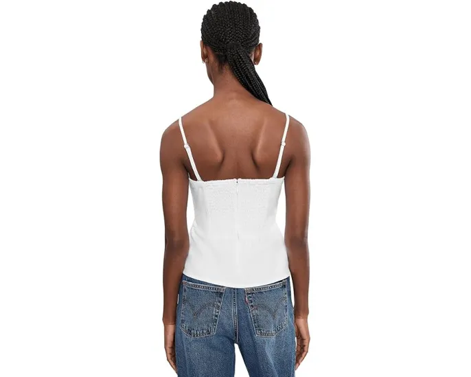 Топ Sharona Update Madewell в цвете Tile White
