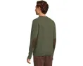 Свитер Barbour Essential Patch из чистой шерсти мериноса с кожаными заплатками