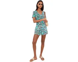 Шорты Buttercup Stretch с фигурным подолом и принтом Lilly Pulitzer