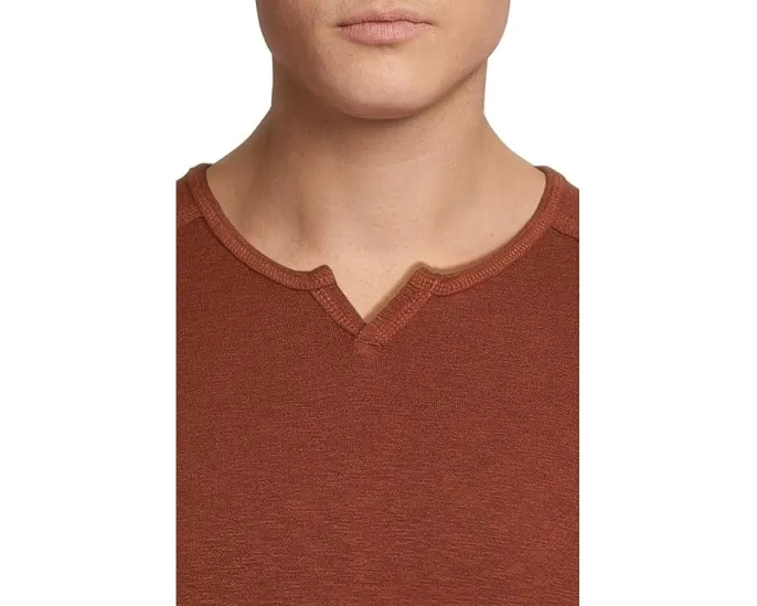 Свитшот Johnston & Murphy Split-neck с текстурной вязкой