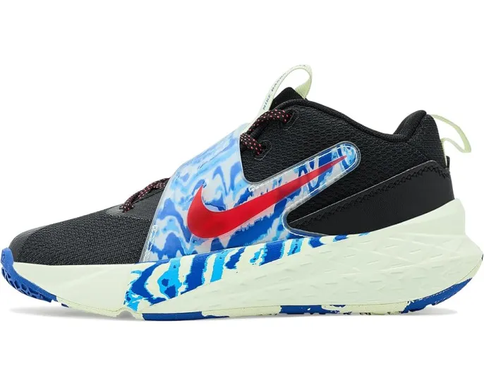 Кроссовки Nike Kids Team Hustle D 12 для баскетбола с липучкой