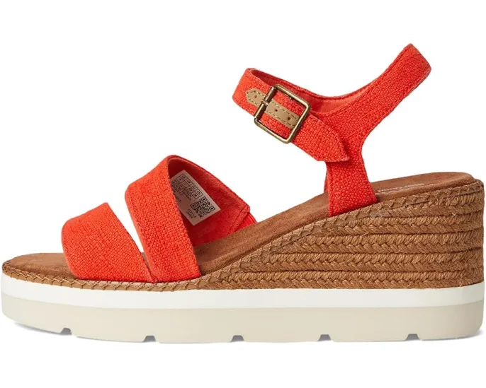 Босоножки TOMS Darya на платформе-клин с регулируемым ремешком