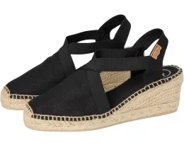 Босоножки Toni Pons Ter на платформе из льна