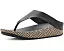 Сандалии FitFlop Lulu Lux с плетеным кожаным верхом и графичной подошвой