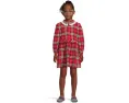 Платье Kira в клетку для детей с кружевными деталями Burberry Kids