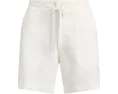 Шорты Linen Wide-Leg Drawcord из льна с широкими штанинами Lauren Ralph Lauren