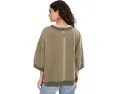 Свободный пуловер Everything из уютного флиса с рельефными манжетами Free People