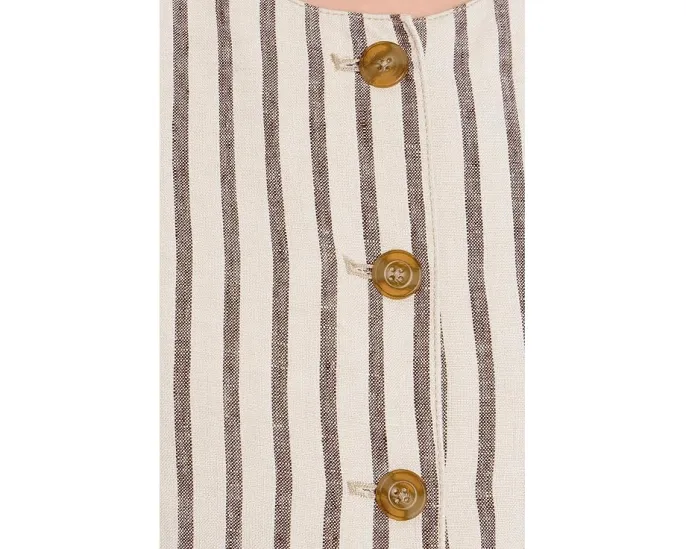 Жилет Sun Strider Linen Vest из льна Faherty