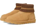 Зимние угги Bearpaw September из замши с отворотом и шерстяной подкладкой