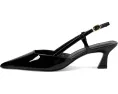 Stuart Weitzman лодочки Vinnie 50 с острым носком на шпильке и регулируемой пряжкой