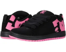 Кроссовки для скейтбординга DC Kids Court Graffik с кожаным верхом и вулканизированной подошвой