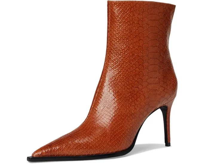 Ботильоны Mary из кожи рептилии на шпильке Schutz