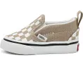 Детские кеды Vans Slip-On V клетчатые без шнуровки
