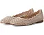 Балетки French Sole Nymph с перфорированной кожей и фигурным краем