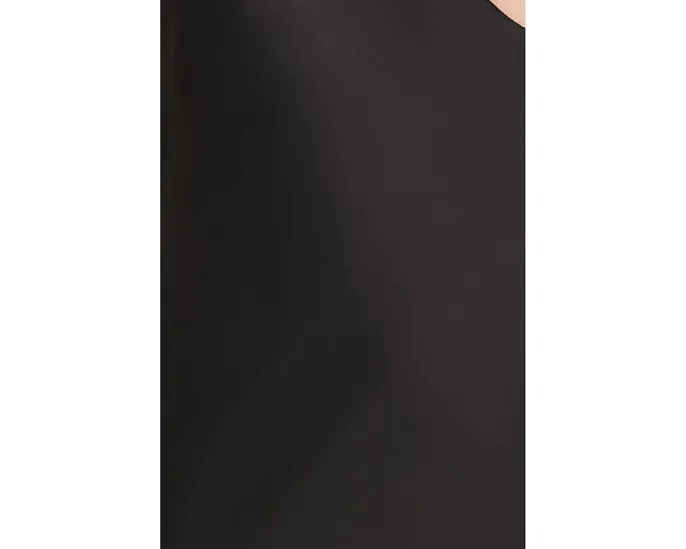 Платье Norma Kamali по косой длиной до середины икры на тонких бретелях