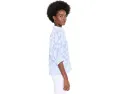 Топ CeCe Pinstripe Cotton Pearce с цветочным узором