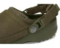 Кроксы Crocs Classic Crafted Vegan Suede Clogs с ремешком и стелькой Croslite
