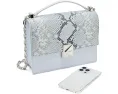 Сумка через плечо Deco Snake Embossed Mixed Material Chain с цепочкой от Kate Spade New York