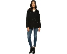 Куртка Levi's Washed Cotton Military с капюшоном и четырьмя карманами