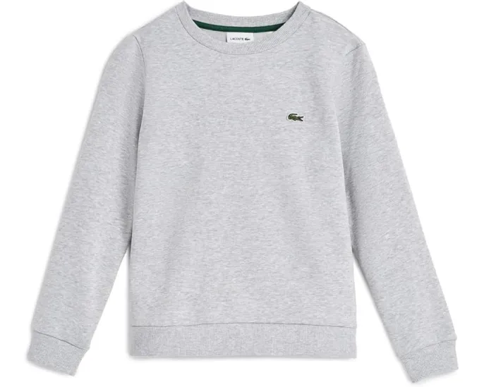 Детская фуфайка Lacoste Core Fleece Crew из флиса