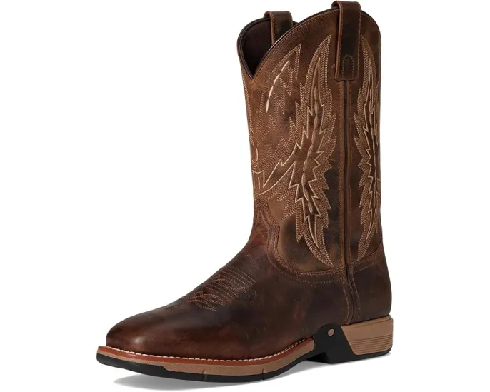 Ковбойские сапоги Laredo Vapor с широким квадратным носком и технологией Tri-Tech