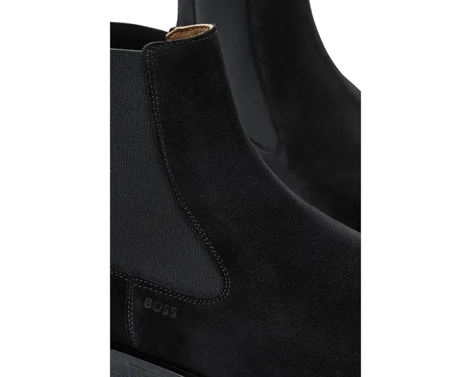 BOSS челси Kope Suede из черной замши