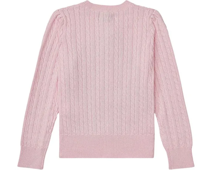 Кардиган Polo Ralph Lauren Kids из хлопка с рельефным узором для маленьких детей