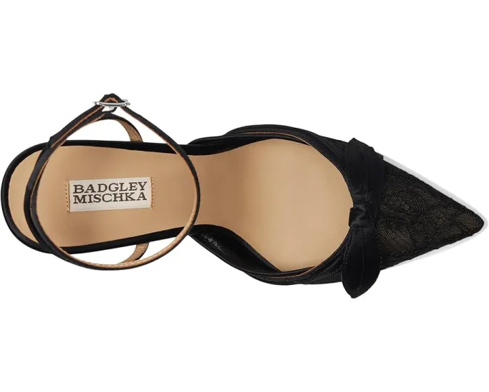 Туфли-лодочки Badgley Mischka Josie на шпильке с кружевом
