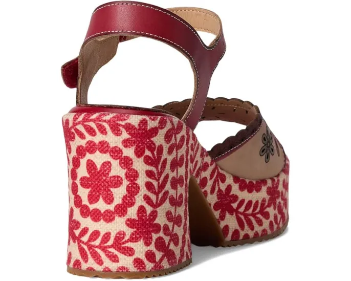 Сандалии L'Artiste by Spring Step Hendrix с фигурным ремешком и массивным каблуком