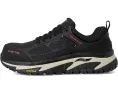 Кроссовки Skechers Arch Fit Road Walker Comp Toe черные с композитным носком